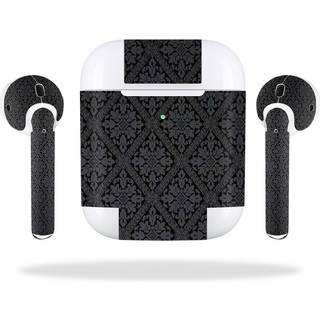 Mightyskins Skin kompatibel med Apple AirPods 2 (2019) - Glamorøs | Beskyttende holdbar og unik vinylmærkatindpakningsdæksel | Let at anvende Fje