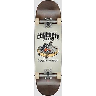 Globe Complete Skateboard Kids Softie Mid Dark Maple/Concrete Dreams 8.25