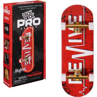 Tech Deck Revive Pro Series fingerboard med opbevaringsdisplay - autentisk Pro-mini-skateboard med ægte grafik til børn fra 6 år og opefter
