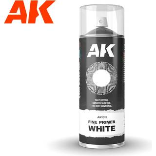 Fine Primer White - Spray 400ml (Includes 2 nozzles)