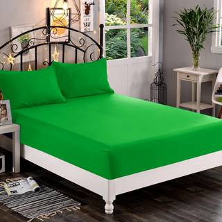 Elegant komfort 1500 Premium Hotel Quality 1-Piece Fitted Sheet Softest Quality Microfiber-dyb lomme op til 16 tommer rynke og fade resistent Twi