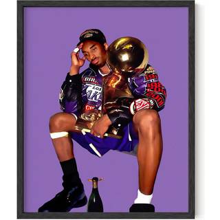 Haus og nuancer Kobe Bryant Wall Art Kobe Art Kobe Wall Art Kobe Bryant Plakat Plakater Kobe Bryant Black Mamba Poster Kobe Bryant Memorabilia Ba