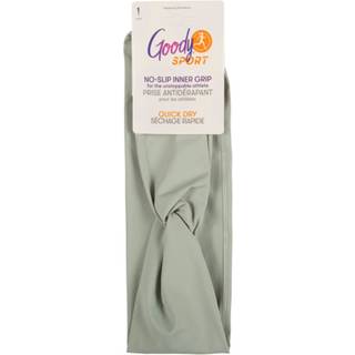 Goody Sport Lycra hovedindpakning - 1 karat grnt hurtigttrrende pandebnd til kvinder og mnd Alsidigt hrtilbehr med greb p sportsniveau all