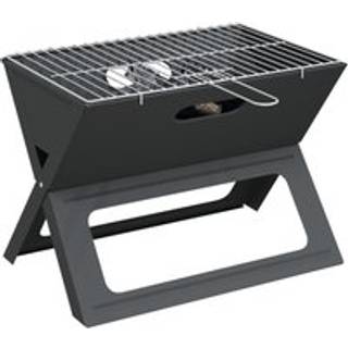Udendørs grill Sort 46 x 30 x 31 cm Stål