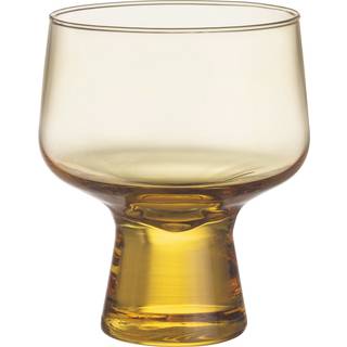 Iittala Solare glas på fod 29 cl 2-pak Ildgul