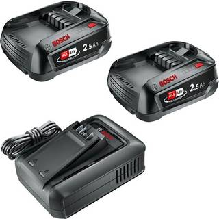 Bosch batterisæt m/lader 18 2x2,5Ah  AL18V-44 1600A031T5