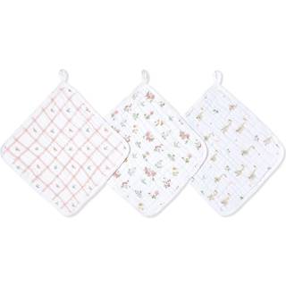 Aden + Anais Aden + Anais Essentials Country Blomster 100% Bomuld Muslin Vaskeklud Sæt 3 Pakke