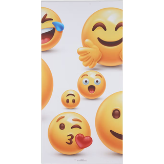 Art Acoustic emoji I akustikbillede, 600 x 1200 mm, hvid