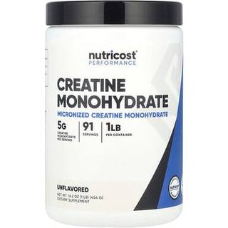 Nutricost – Creatin Monohydrat Pulver 453 g, Usmagssat