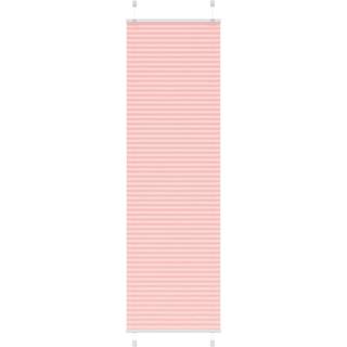 Plisségardin Lyserød 60x200 cm Stofbredde 59,4 cm Polyester