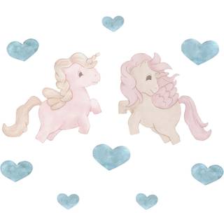That's Mine - Wallsticker enhjørninger - Rose