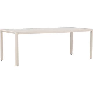 Venture Design Giardini spisebord Beige 200 x 90 cm