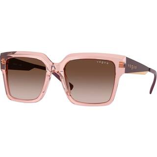 VOGUE EYEWEAR Kvinde VO5553S 286413 Solbriller Acetat Rosa Brun Firkantet Normal Skygge