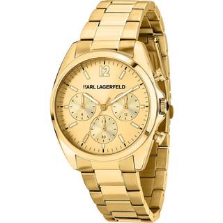 Karl Lagerfeld Karl Lagerfeld Round Essentials R0553101502 - Dame - 38 mm - Quartz - Mineralglas