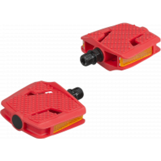 Trek Kids platform pedaler rød 15mm 9/16