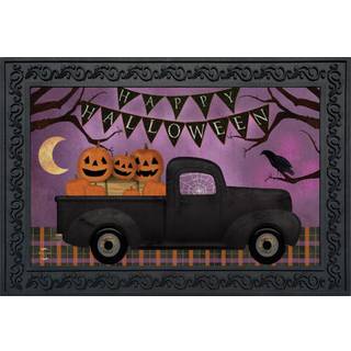Briarwood Lane Halloween lastbil Doormat Jack O'Lanterns Indoor/Outdoor 30 """" X 18 """"