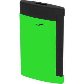 S.T. Dupont 027772 Feuerzeug Slim 7 Grün/Schwarz