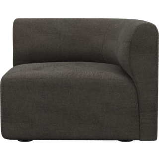 SACKit Fjord Sofa - Corner Section Left - Sealife Brown