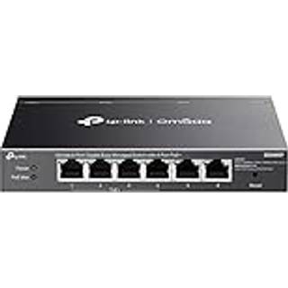TP-Link Omada ES206GP netværksswitch Administreret Gigabit Ethernet (10/100/1000) Strøm over Ethernet (PoE) Sort