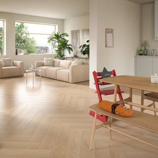 Laminatgulv Sildeben - Sand Baronia Oak