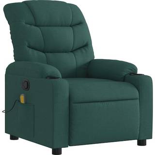 massagestol stof mørkegrøn