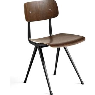 HAY Result Chair u/ Polstring Smoked WB Lacquered Oak & Black