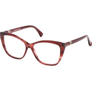 Max Mara Kvinde MM5036 68 Optiske stel Acetat Rød Firkantet Normal