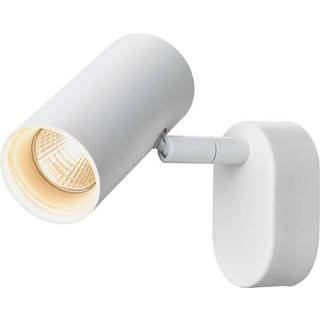 SLV LED-vægspot Noblo, 2.700 K, hvid, 13 cm, metal