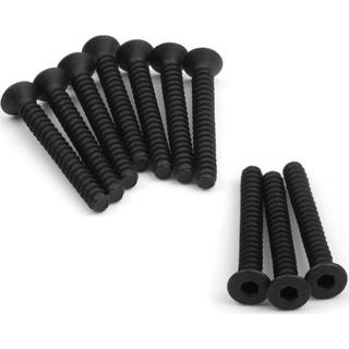 TP. FLAT HEAD SCREW M3x25mm (HEX SOCKET/10pcs)