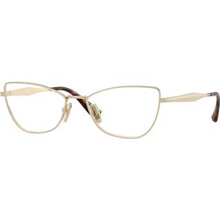 VOGUE EYEWEAR Kvinde VO4333 848 Optiske stel Metal Guld Transparent Sommerfugl Normal