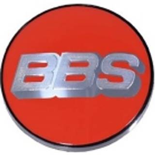 BBS centerkapsel ø56 mm sølv/rød nürburgring-edition