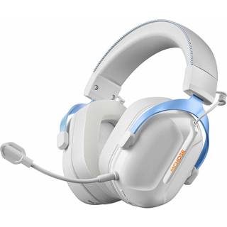 MCHOSE S9 Pro Trådløst Headset - Hvid/Blå