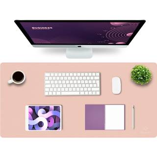 K Knodel Desk Mat Mus Pad Desk Pad Waterproof Desk Mat til Desktop Leather Desk Pad til keyboard og Mouse Desk Pad Protector til Office and Home