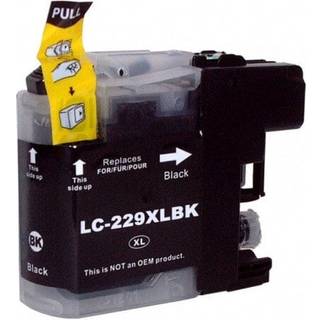 Brother LC229XLBK sort printerpatron 1200 sider alternativ LC229XLBK