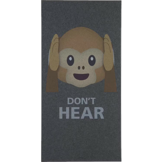 Art Acoustic don&#39;t hear abe akustikbillede, 600 x 1200 mm, dark grey