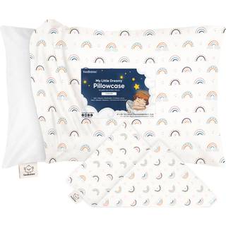 KeaBabies Toddler Pudebetr?k til 13X18 Puder - ?kologisk Toddler Pudebetr?k til Boy Kids - 100% naturligt bomuld Pudebetr?k til Miniature S?vnend