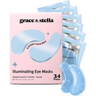 Under Eye Mask - Reducer mrke rande Hvede jne Undereye Poser Rynker - Gel Under Eye Patches Vegansk Cruelty-Free Self Care by Grace and Stella
