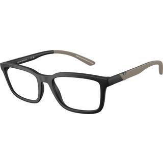 Emporio Armani Mand EA3259 5001 Optiske stel Injiceret Sort Transparent Firkantet Normal