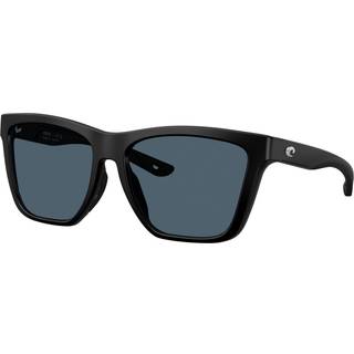 Costa Del Mar 6S9122 Panga II Polarized 912207 57 Solbriller Kvinder Black - Matte Black - 57mm