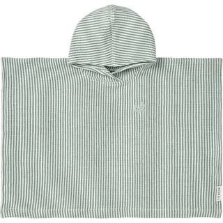 LIEWOOD Paco Badeponcho Stripe, Peppermint/ Creme de la Creme, 1-2 år