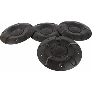 2015+ Ford Transit OEM Ikke-dobbelt 16 """" Steel Wheel Black Center Caps Kit