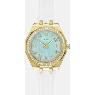 Guess Desire Green Dial Silicone Strap Women's Watch GW0872L1