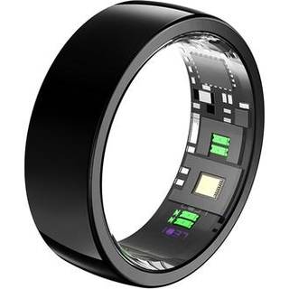 PX01 søvn- og sundhedssporing smart ring med opladningsbase - Størrelse: 11/20.6cm - Sort