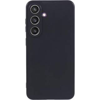 Samsung Galaxy S24 Anti-Fingeraftryk Mat TPU Cover - Sort