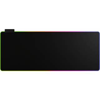 MaxMount RGB Musemåtte XXL med USB-Hub - Sort