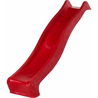 PLUS rutsjebane, rød/plast, 228 cm