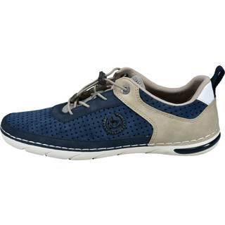 bugatti Herren Sneaker blau Textil & Canvas