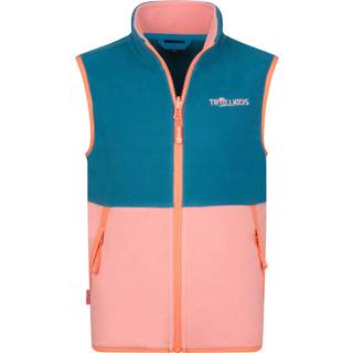 Trollkids Kid's Kjerag Vest Fleecevest Børn størrelse 104 farve kulørt