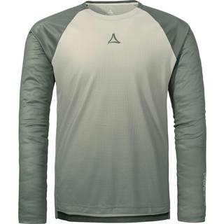 Schöffel Longsleeve Style Koitere Cykeljersey Herrer størrelse 48 farve olivengrøn