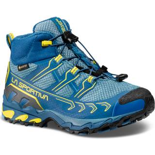 La Sportiva Kid's Ultra Raptor II Mid GTX Vandresko Børn størrelse 36 farve blå/turkis
